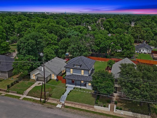 Aerial view at dusk of a view of trees | Image 5