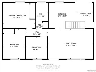 400 Clarendon Street, Home with 3 bedrooms, 1 bathrooms and null parking in Ann Arbor MI | Image 3