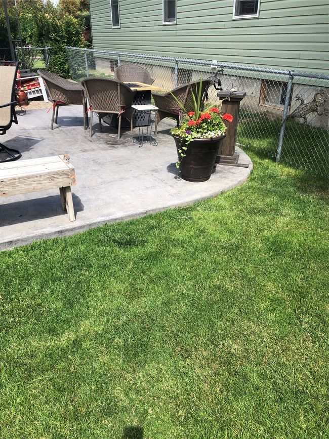View of yard with outdoor dining area and a patio | Image 27