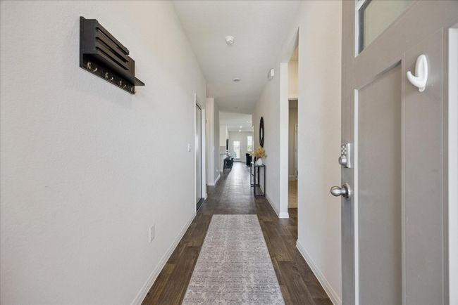 Hall with dark wood-style floors | Image 4