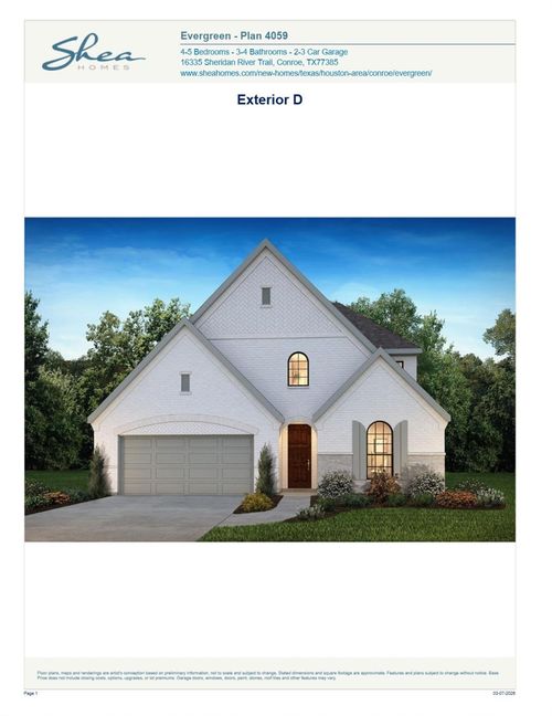 15994 Mahogany Mist Drive, Conroe, TX, 77302 | Card Image