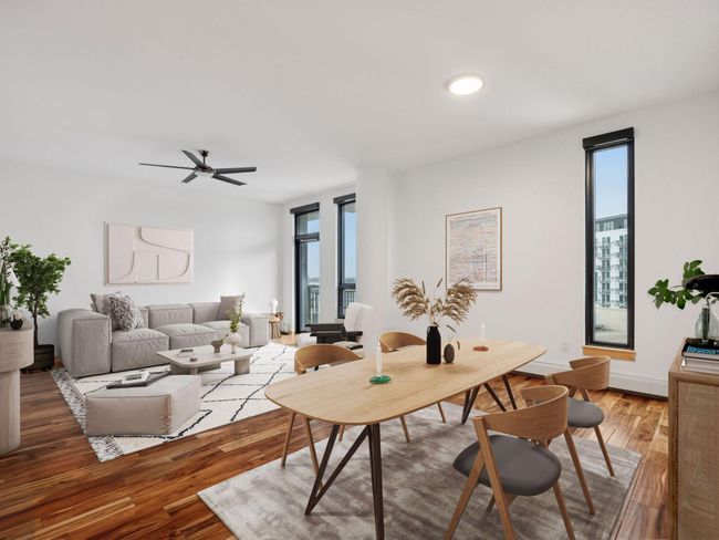 Dining/living area (virtually staged) | Image 11