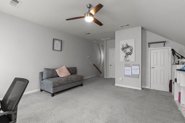 WOW! Amazing 3rd living area. Or office. 1/2 bath is up here AND A CLOSET. COULD BE ANOTHER BEDROOM. | Image 15