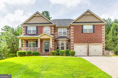 4241 Caveat Court, House other with 5 bedrooms, 4 bathrooms and 4 parking in Fairburn GA | Image 1