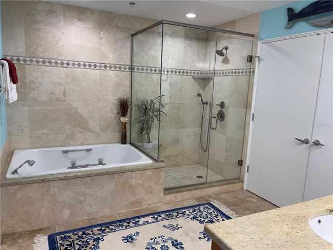Jetted whirlpool and thick glazed shower | Image 25