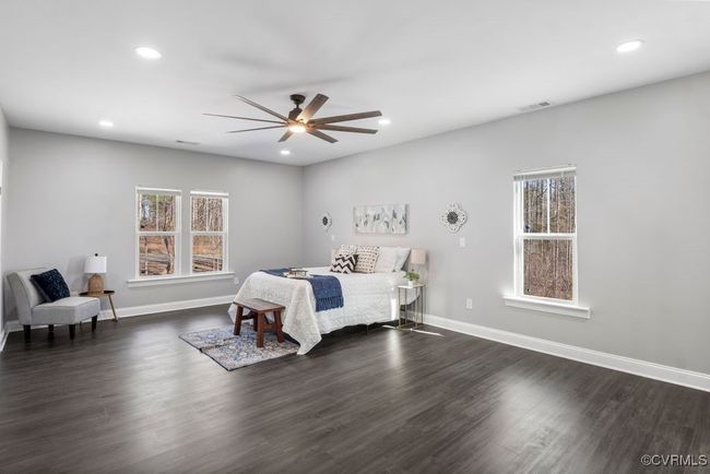 Primary Bedroom featuring recessed lighting, ceiling fan, LVP flooring | Image 10