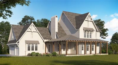 Farmville Cottage by Holland Homes LLC. Rendering. All plans, specifications & pricing are subject to change without notice. | Image 2