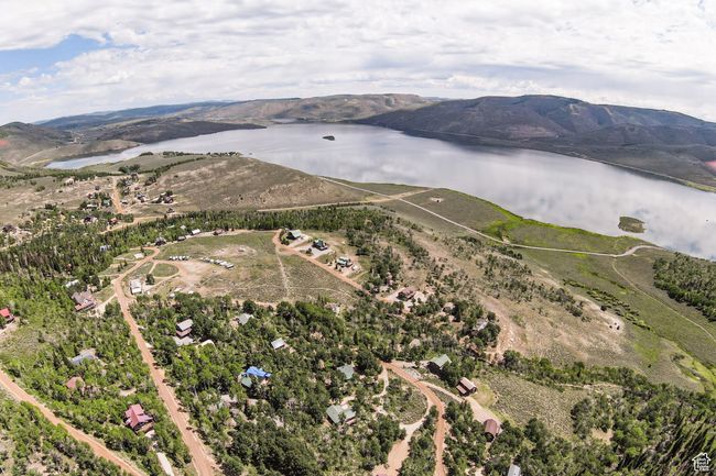 Aerial view of property and surrounding area with a water and mountain view | Image 35