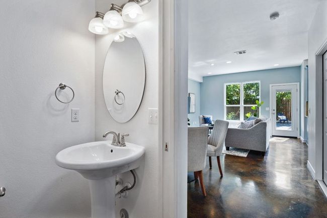 There's a half-bath on the first floor. | Image 16