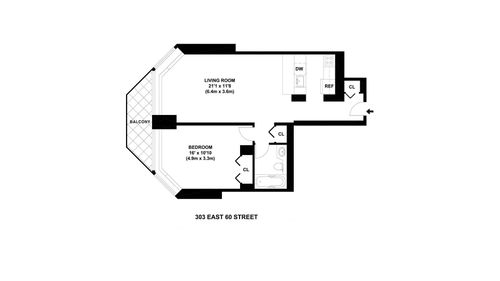 18f-303 E 60th St, New York, NY, 10022-1520 | Card Image