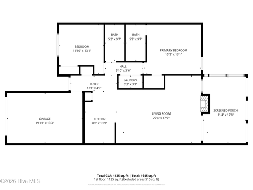 1117 Gilgo Rd, Oriental, NC, 28571-9620 | Card Image