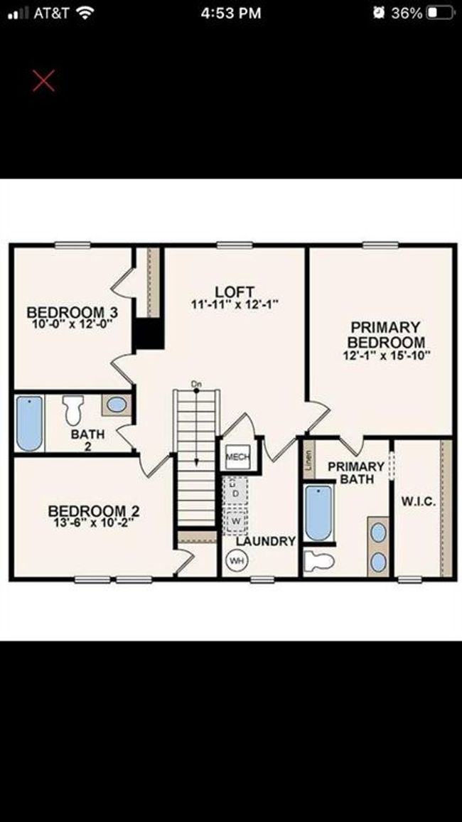 Mirror image of 2nd floor. | Image 50