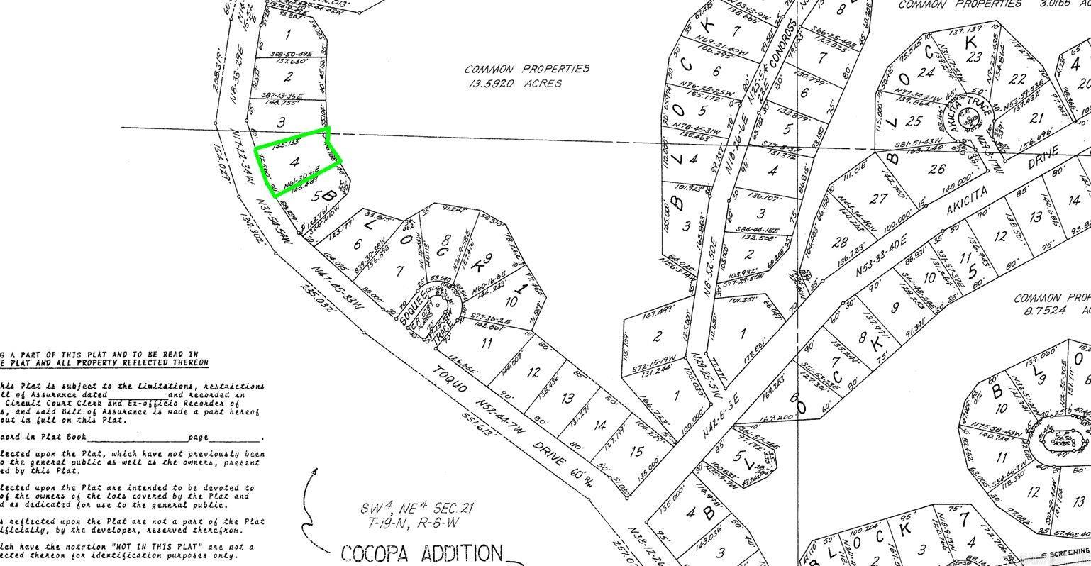 Land in Cherokee Village 2