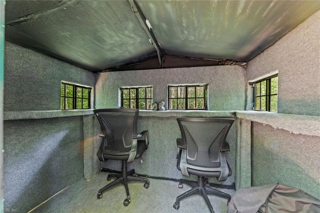 Inside the raised hunting blind | Image 25