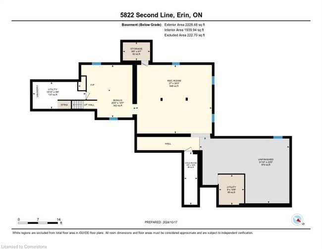 5822 2 Nd Line, Home with 4 bedrooms, 4 bathrooms and 24 parking in Orton ON | Image 41