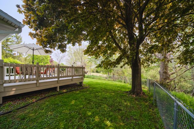 Large Fenced Backyard with Deck | Image 4