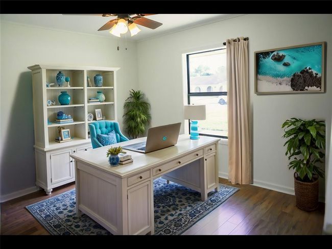 Virtually Staged home office idea for one of the bedroom spaces | Image 20