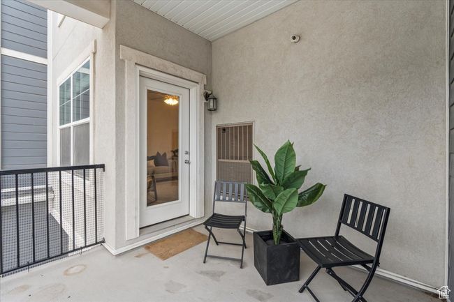Balcony off living room is great for relaxing! | Image 23