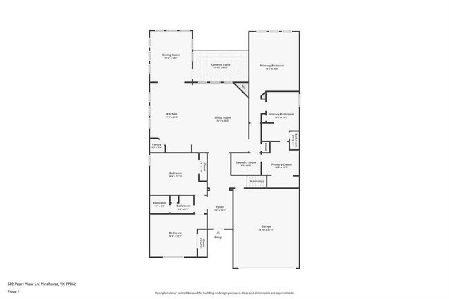 502 Pearl View Ln, House other with 4 bedrooms, 3 bathrooms and 2 parking in Pinehurst TX | Image 30
