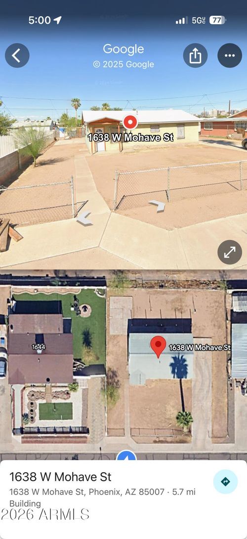 1638 W Mohave St, Phoenix, AZ, 85007-4030 | Card Image