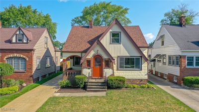 Tudor home featuring a front lawn | Image 3