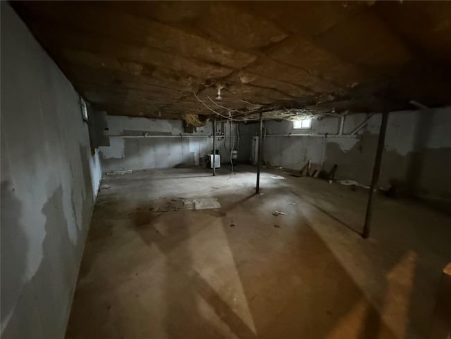 View of unfinished basement | Image 7