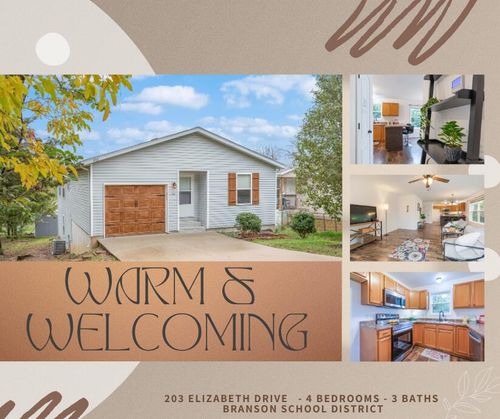 203 Elizabeth Dr, Branson, MO, 65616-9542 | Card Image