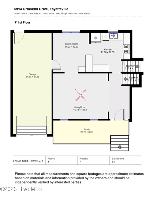 5914 Ormskirk Dr, Fayetteville, NC, 28304-2947 | Card Image