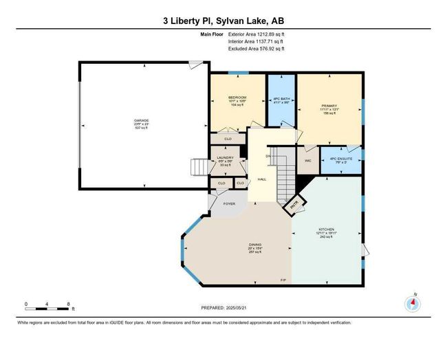 3 Liberty Place, House other with 5 bedrooms, 3 bathrooms and 4 parking in Sylvan Lake AB | Image 39