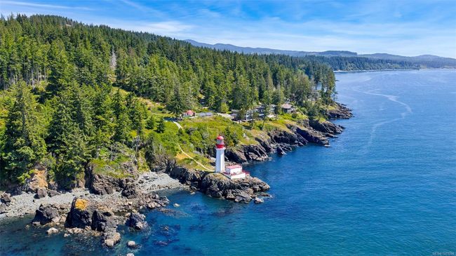 Drone / aerial view of a heavily wooded area and a water and mountain view | Image 19