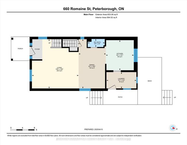 660 Romaine St, House other with 4 bedrooms, 2 bathrooms and 2 parking in Peterborough ON | Image 44