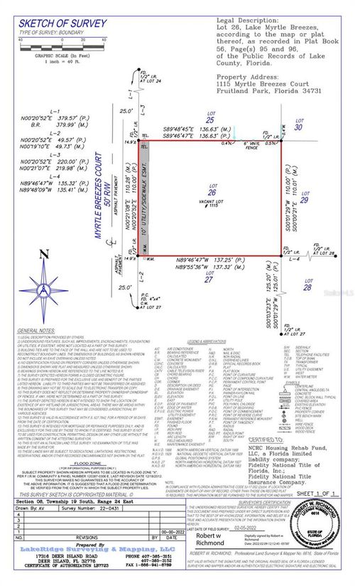 1115 Myrtle Breezes Ct, Fruitland Park, FL, 34731-6549 | Card Image