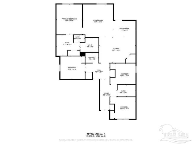 9336 Tara Cir, House other with 4 bedrooms, 2 bathrooms and null parking in Milton FL | Image 45