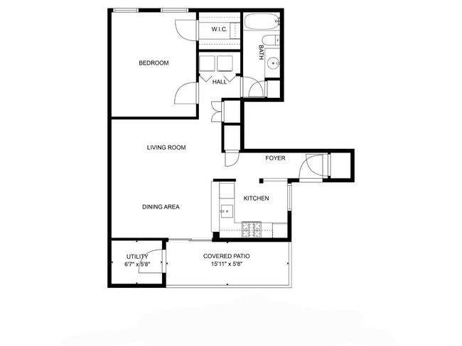 603 Woodbridge Commons Way, Townhouse with 1 bedrooms, 1 bathrooms and null parking in Iselin NJ | Image 16