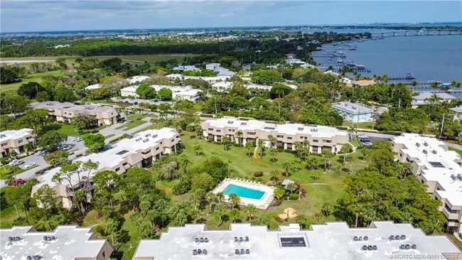Aerial view of buildings 6-10 that enjoy use of their private pool | Image 26