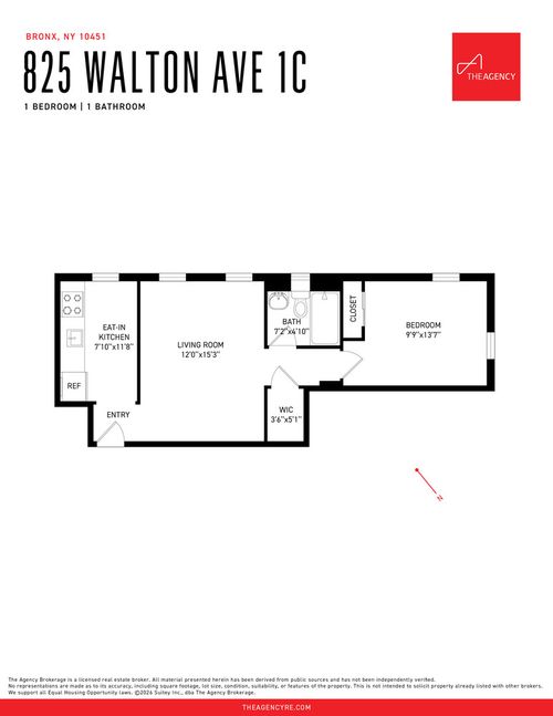 1c-825 Walton Avenue, New York City, NY, 10451 | Card Image