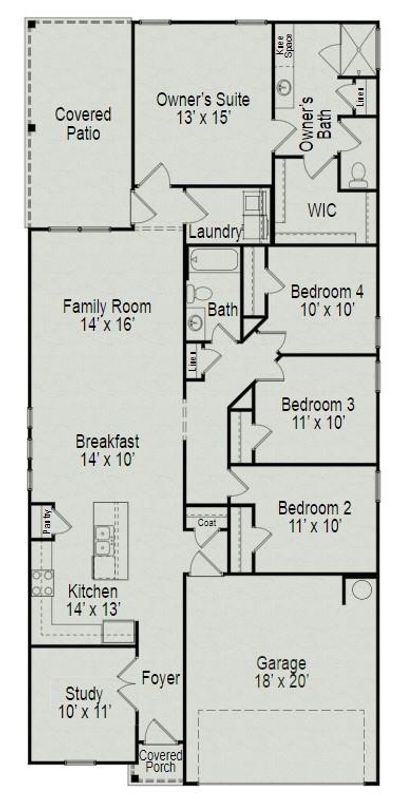 32326 Slender Spreadwing Drive, House other with 4 bedrooms, 2 bathrooms and null parking in Fulshear TX | Image 2