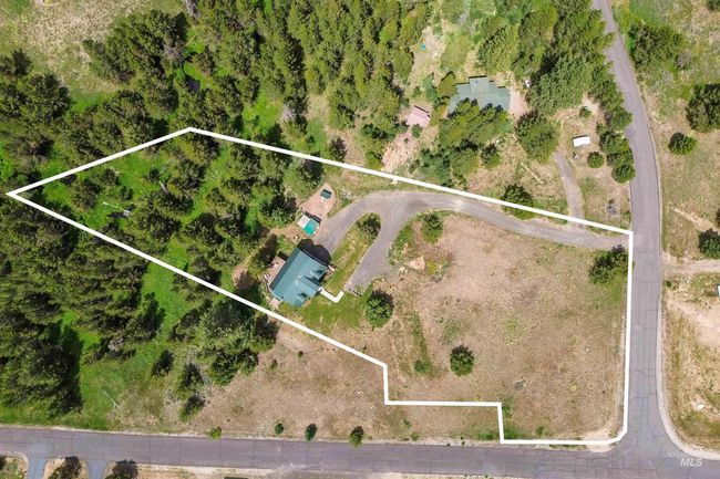 Aerial view of property's location featuring property parcel outlined | Image 49