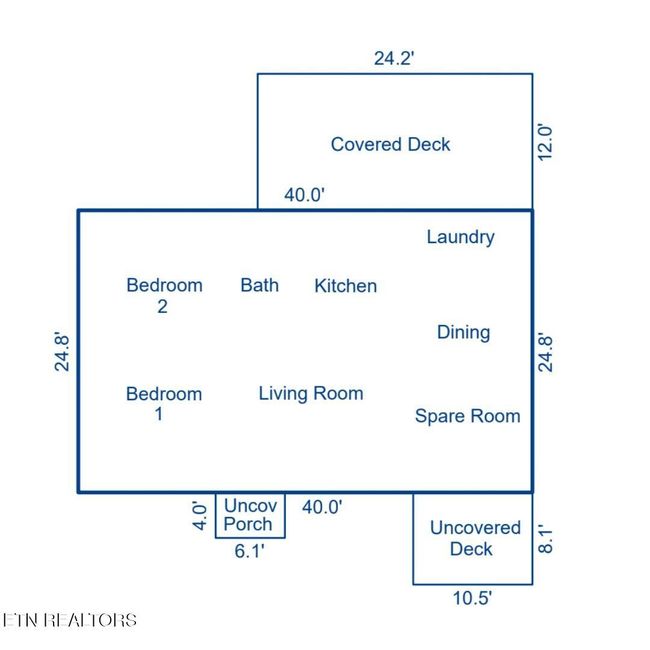 2105 Bradshaw Garden Rd, House other with 2 bedrooms, 1 bathrooms and null parking in Knoxville TN | Image 8