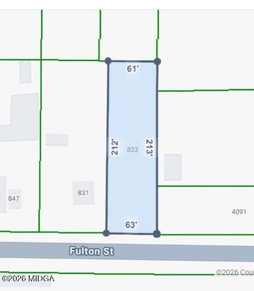 823 Fulton St S, Macon, GA, 31206-1817 | Card Image