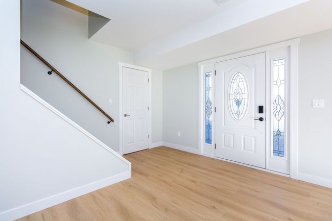 Foyer with new door/sidelights and closet | Image 5