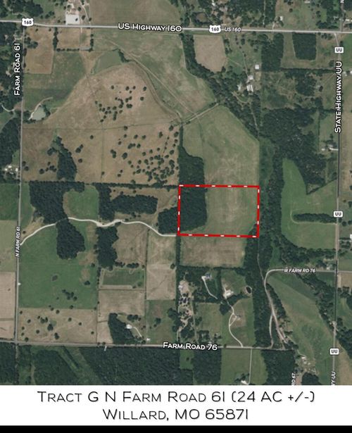 Tract G N Farm Road 61, Willard, MO, 65781 | Card Image