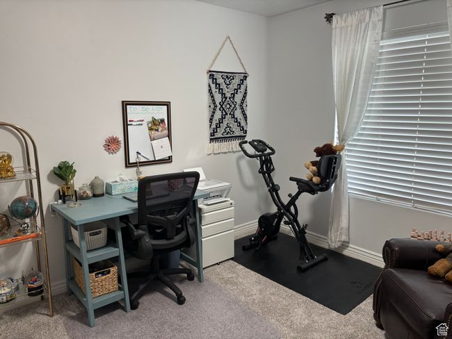 Carpeted office space featuring baseboards | Image 7