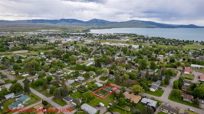 Birds eye view of property featuring a water and mountain view | Image 4