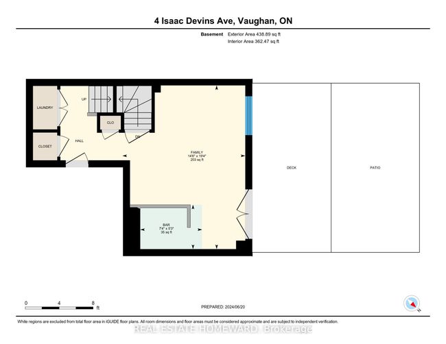 4 Isaac Devins Ave, House attached with 3 bedrooms, 4 bathrooms and 1 parking in Vaughan ON | Image 43