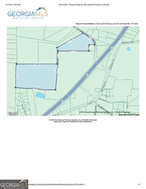 250 Sandhill Hickory Lvl Rd, Carrollton, GA, 30116-5715 | Card Image