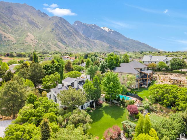 Drone / aerial view featuring a mountain view | Image 111
