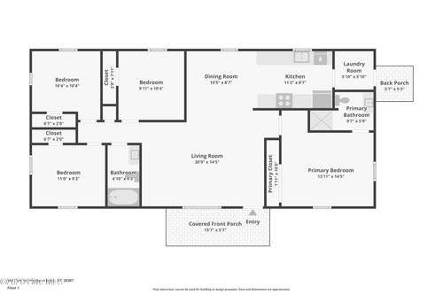 160 Tray St, Southern Pines, NC, 28387-3143 | Card Image