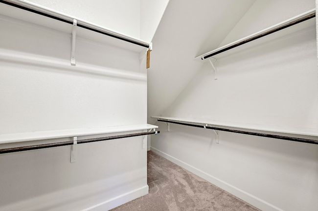 Spacious closet with light carpet | Image 18