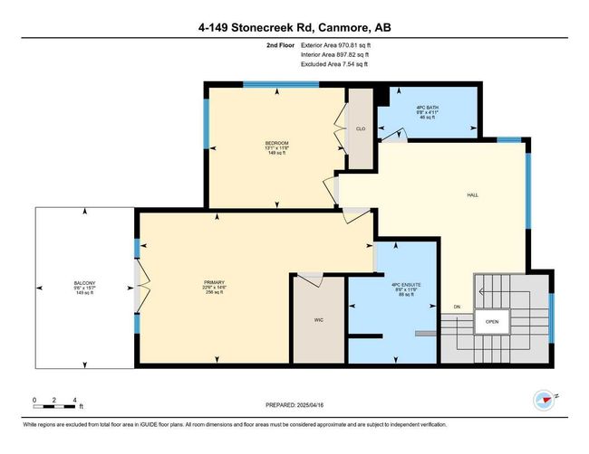 4 - 149 Stone Creek Road, Townhouse with 3 bedrooms, 3 bathrooms and 4 parking in Canmore AB | Image 45
